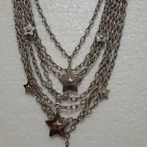 Vintage star necklace